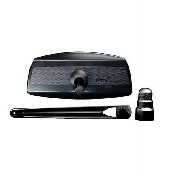 PTM Edge P13157-170 ANBK UCX-17 PRO Pontoon Mirror Package, Black