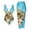 Sky Blue, variant on Women'S One Piece Swimsuit 2 Piece Shiny Leopard Print Jumper Swimwear With Cover Up Stylish Beach Swimwear Bathing Suit Set