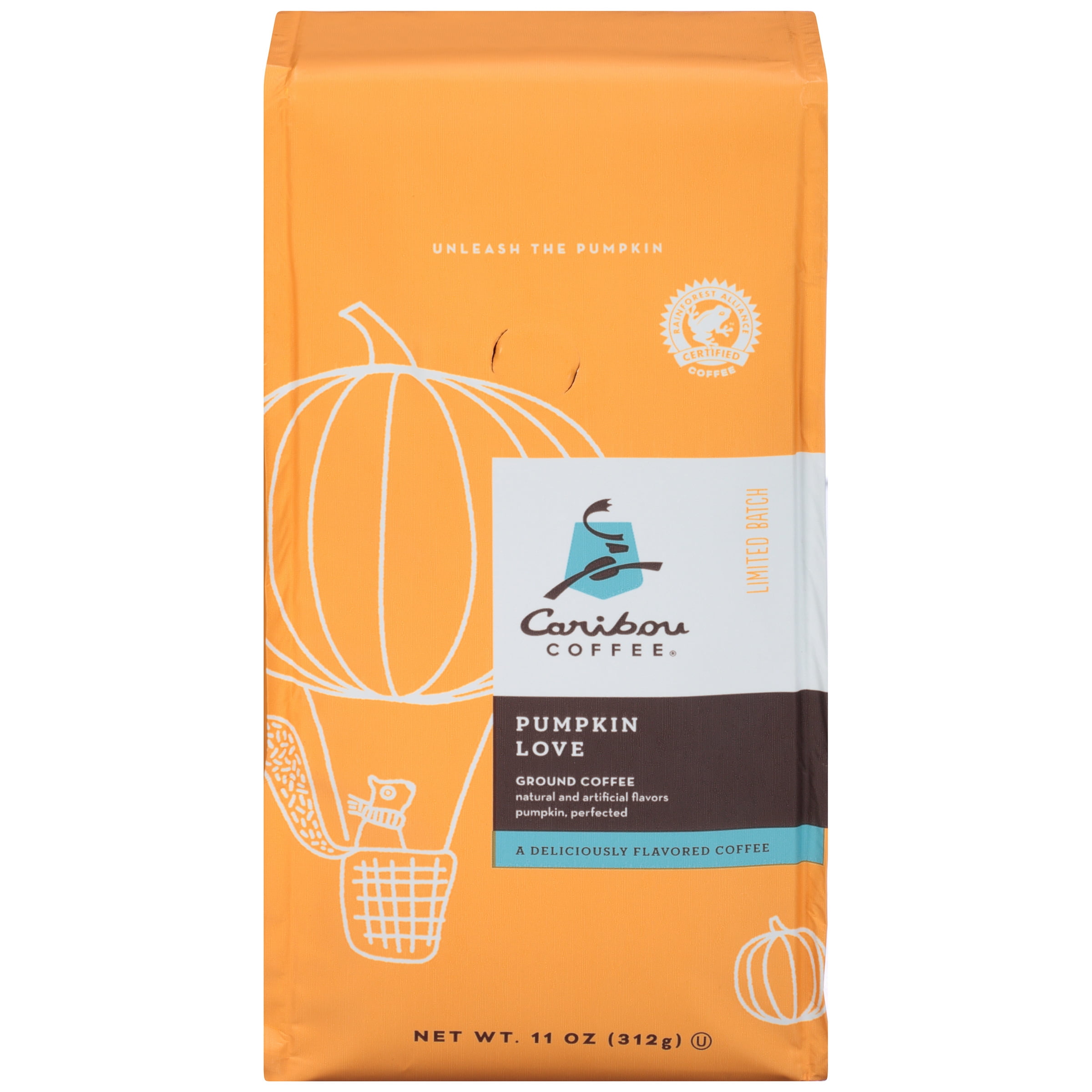 Caribou Coffee® Pumpkin Love Ground Coffee 11 oz. Bag
