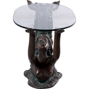Small Mermaid Table Verde BRONZE