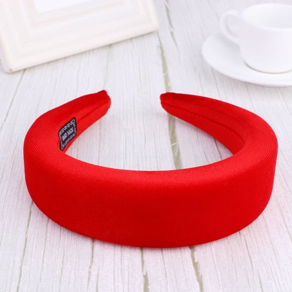 LULULION Wide Headband Assorted Color Hot Fashion Simple Hair Hoop for Decoration 4Pcs