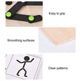 thumbnail image 4 of Wooden Stick Man Toy, Stick Man Puzzle Toy Moving Limbs  For School Play, 4 of 8