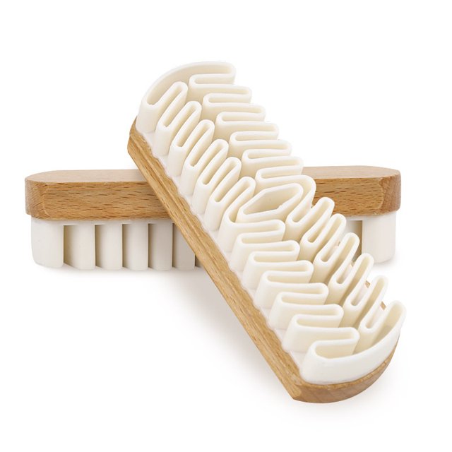 Cepillo para zapatos de gamuza, limpieza suave, cepillo para limpieza de ropa + borrador de zapatos limpio, para gamuza para limpieza y mantenimiento de gamuza LingWen 1327533400503