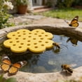 thumbnail image 6 of Ranliy Floating Bee Island- 6.1 Inch Plastic Floating Bee Watering Station- Butterfly Bee Waterer for Feeding, Bee Bath, Outdoor Garden Decor, 6 of 8
