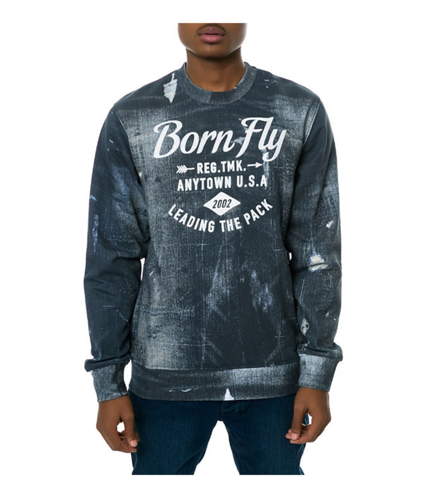 Born Fly Mens The Ghost Crewneck 