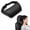Black, variant on Car Headrest Neck Pillow Memory Foam Leather Auto Head Cushion