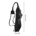 thumbnail image 4 of Soidarity Bolsa de tiro Carcaj de lona profesional de ajustable resistente al desgaste Almacenamiento deportivo Bolsillo con cremallera tiro y tiro con Soidarity OD021775-00, 4 of 6