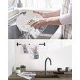 thumbnail image 5 of Happy Easter Kitchen Dish Towels for Drying Dishes Set of 3, Spring Rabbits Polka Dots Watercolor Waffle Weave Microfiber Hand Tea Bathroom Towels Quick Dry & Absorbent Towel 15.7x23.6, 5 of 7