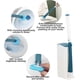 thumbnail image 2 of Mu Mianhua Wand Toilet Brush Kit with Holder, Toilet Cleaning System with 24pcs Disposable Refill Heads, 2 of 5