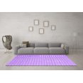 thumbnail image 3 of Ahgly Company Indoor Rectangle Abstract Purple Contemporary Area Rugs, 5' x 8', 3 of 4