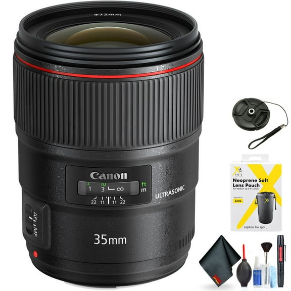 Canon EF 35mm f/1.4L II USM Lens for Canon EF Mount   Accessories (International Model with 2 Year Warranty)(International Model)