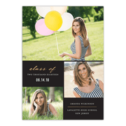 Elegant Grad Graduation Announcement