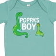 thumbnail image 4 of Inktastic Poppa's Boy Grandson Dinosaur Boys Baby Bodysuit, 4 of 5
