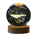 thumbnail image 1 of Crystal Ball Night Light Handicraft USB Plug-in Night Lamp Ornament (Ballena), 1 of 6
