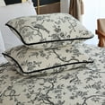 thumbnail image 4 of Evenhug Quilt Set 3-Piece King Blackbird Cotton Quilt Bedding Set With 2 Pillow Shams, 4 of 5