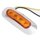 thumbnail image 2 of Luz de marcador lateral, 4 LED Luz de señal de marcador lateral impermeable universal Luz de marcador Valor inmejorable, 2 of 7