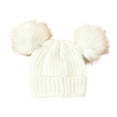 thumbnail image 2 of Toddler Baby Boys Beanie Hat Baby Girls Winter Hat with Pompom Lined Hat Warm Knitted Hats for New Years Gifts, 2 of 4