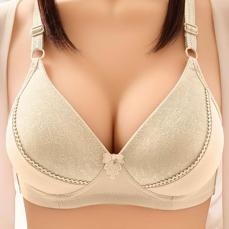 

Womens Blissful Benefits Bra Wire Push Up Full Coverage Smoothing Everyday Bra Comfort Flex Fit T Shirt Bras