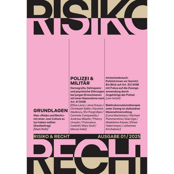 Risiko & Recht 01/2025, (Paperback)