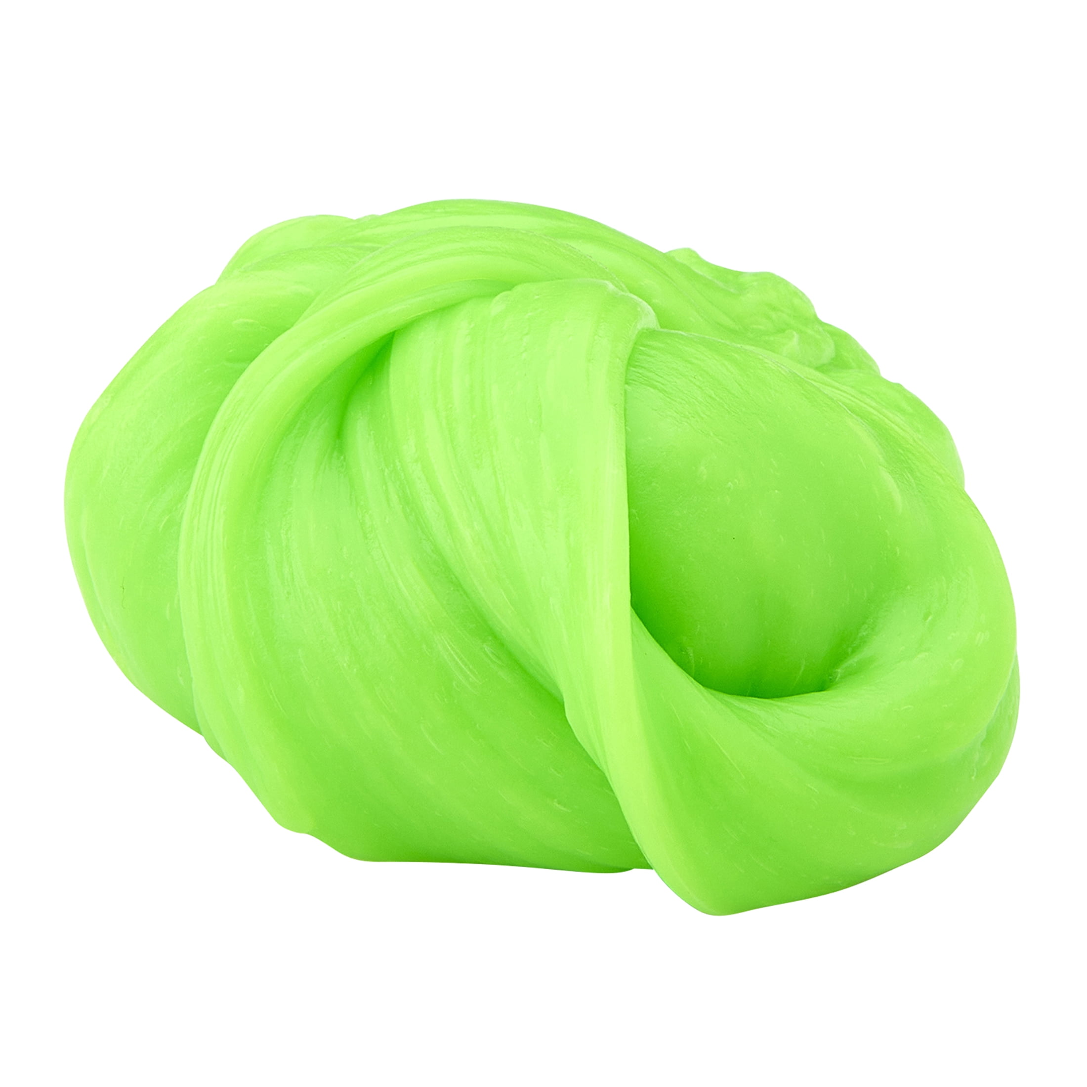 Cra-Z-Slimy - I'm Stretchy Neon Green Slime - 10 oz Jar