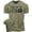 T-Shirt Military Green, variant on Gymish Too Fit to Quit Motivational Gym Shirt for Men – Workout T-Shirt, Mens Gym Shirt, Gym Clothes for Men, Athletic Fitness Wear