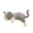 3, variant on Dserhfy Mini Cat Figurine Collectible Kitten Ornament Cake Topper Tabletop Miniature Cat Sculpture for Desk Bookshelf Car Children Cat Lovers Gift