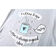 thumbnail image 4 of Women's Capri Pajama Sets Plus Size Sleepwear 2 Piece Ladies Sleep Set,Grey Cup, 4 of 5