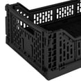 thumbnail image 6 of Simplify 15LT Plastic Collapsible Storage Crate Basket in Black, 6 of 7