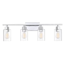 Lambert 4-Light Bathroom Vanity Light in Polished Chrome