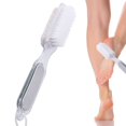 thumbnail image 1 of Women Fashion 4 In 1 Foot File Pumice Stone Nail Brush Handheld Remover Pedicure Tool Reducer For Exfoliation, 1 of 5