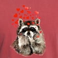 thumbnail image 3 of CafePress - Raccoon Blowing Kisses Cute Animal Love T Shirt - Mens Comfort Colors Shirt, 3 of 5