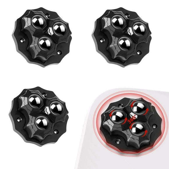 pieces Small Furniture Casters, Small Caster Self-adhesive Ball Casters, Ball Transfer Casters, Small Furniture Caster for Furniture Storage Box Kitchen Utensils