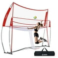 thumbnail image 6 of Patiassy Volleyball Training Net Station, Volleyball Rebounder Trainer for Serving, Passing, Spiking and Ball Control Drills, Portable Indoor Outdoor Practice Equipment, 6 of 8