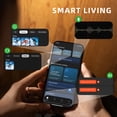 thumbnail image 3 of AI Smart Glasses with 16GB Memory, 8MP HD Camera Video Recording, Multi-Language Translation Object Recognition, Bluetooth Calling, 290mAh Battery, 3 of 9
