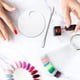thumbnail image 5 of de mezcla de maquillaje cosmético de mano, de arte de uñas Lápiz labial de ojos Mezcla de arte de uñas de base duradera Redondo con varilla mezcladora BLESIY Paleta de mezcla de maquillaje, 5 of 8