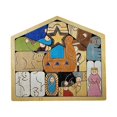 thumbnail image 1 of Rompecabezas de Madera Religioso del Nacimiento de Jesús Ticfox Decoración Interior 20x18cm Multicolor, 1 of 11