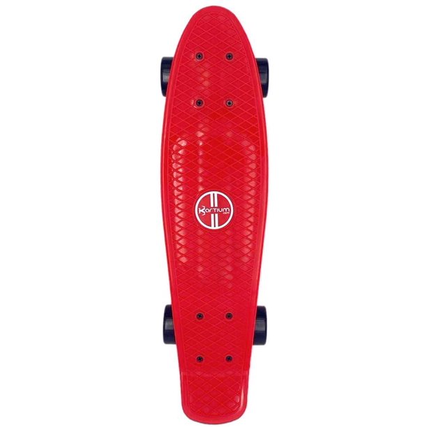 Kartium Mini Plastic Skateboard for Beginners, Kids & Teens Complete 22