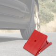 thumbnail image 6 of JISADER Steel Wheel Chock Portable Stable Tire Stopper for Cars Trucks Vehicles Red, 6 of 9