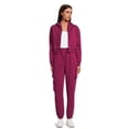 thumbnail image 2 of Liv & Lottie Juniors Cropped Hoodie and Cargo Jogger Pants Set, 2-Piece, 2 of 5