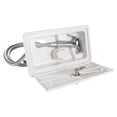 thumbnail image 3 of Colaxi RV Exterior Shower Box Motorhome Stainless Steel Pull Out Shower Head Sturdy White, 3 of 8
