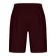 thumbnail image 4 of Mens Casual Shorts Lace-Up Elástico Cintura Bolsillo Ejercicio Fitness Hogar Pantalones de Media Longitud para Diario, 4 of 6