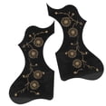 thumbnail image 3 of Guitar Pickguard Set,2Pcs Guitar Guard Plastic Acoustic Guitar Pick Guard Accessory Guitar Guard Replacement Class Leading Features, 3 of 14