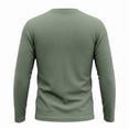thumbnail image 4 of biudgviw Henley Shirts for Men Long Sleeve Ribbed Knit Button T-Shirt Casual Stylish Loose Fit Tops Fall Clothes Comfy Undershirts(Bronze,X-Large), 4 of 5