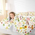 thumbnail image 4 of Feelyou Pig Horse Animal Twin Comforter Sets, Farm Sunflower Kids Bedding Set, 2 Pieces, 4 of 8