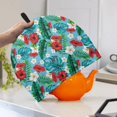 thumbnail image 3 of HELLHERO Tea Cozy Insulation Protector Polyester Canvas, Red White Flowers, 3 of 8