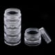 thumbnail image 4 of Caja de Envases Sunnimix de 4x5 Tornillos para Envases Portátiles de Viaje de Bálsamo labial apilables, 4 of 8