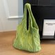 thumbnail image 5 of Bolso de hombro casual para mujer Bolso de compras de color sólido para mujer (verde), 5 of 8