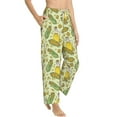 thumbnail image 6 of Salouo Corn And Corn Oil Print Women's Pajama Pants Casual Loose Sweatpants PJs Flowy Pants Drawstring Palazzo for Women Wide Leg Pants Lounge Pajama -XX-Large, 6 of 8