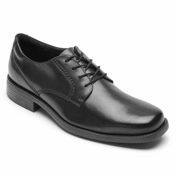 Rockport Men GREYSON PLAIN TOE BLACK SHOE