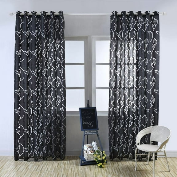 Modern window curtains jacquard  curtain